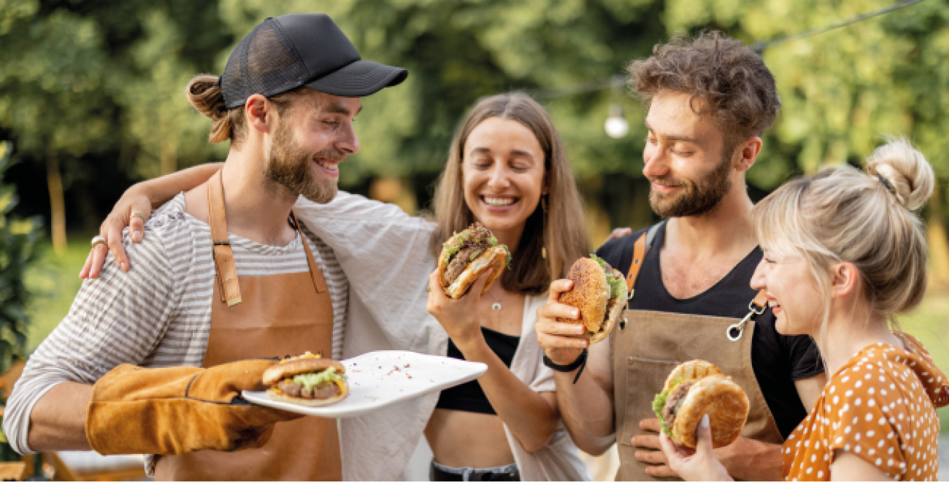 Die Tischbank Stooble für sommerliche Grillabende Die Tischbank Stooble für sommerliche Grillabende