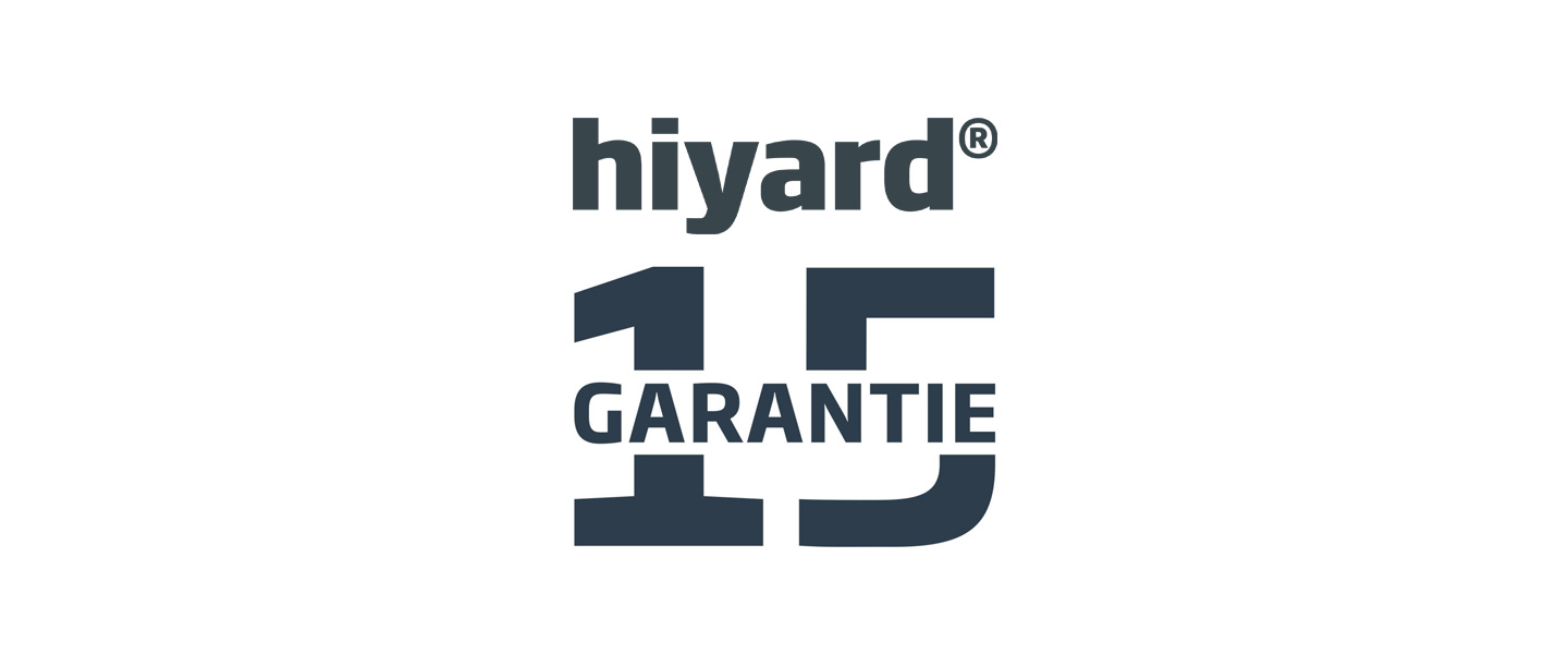 Hiyard Garantie Logo Logo 15 Jahre Garantie